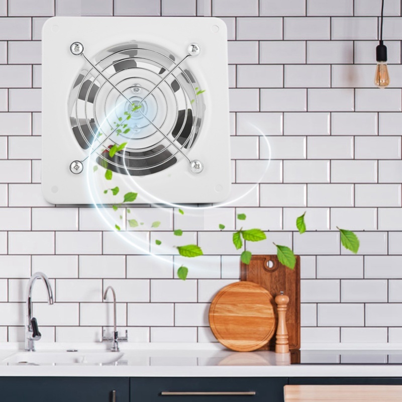 Home Bathroom Vent Fans - Geräuscharmer Wandmontierter Abluftventilator 25W 220V für