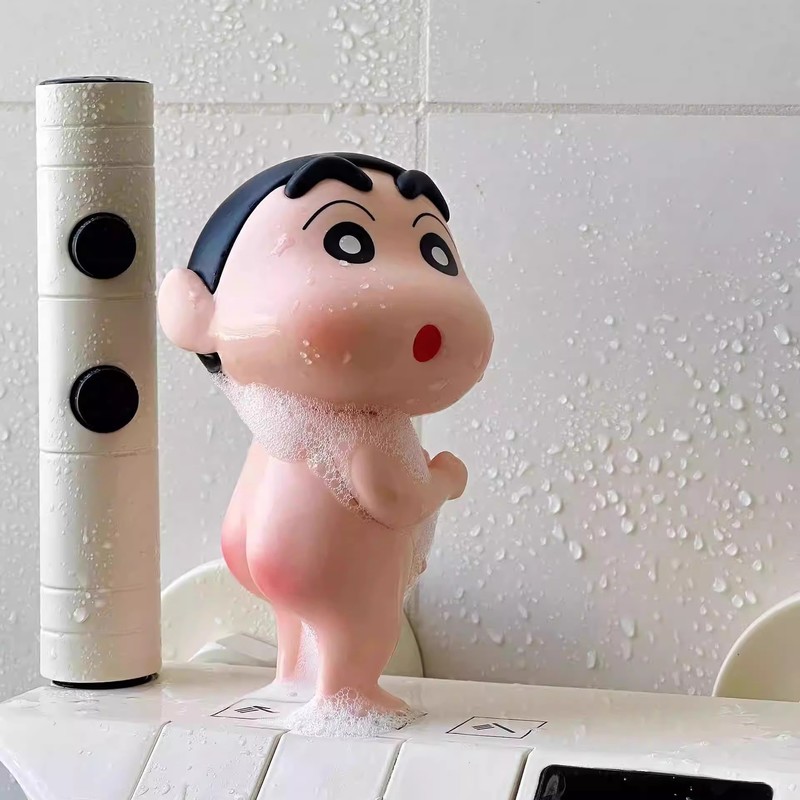 Home Goods Bathroom Decor - Badestift Shin Chan Niedliche Dekoration Badezimmer