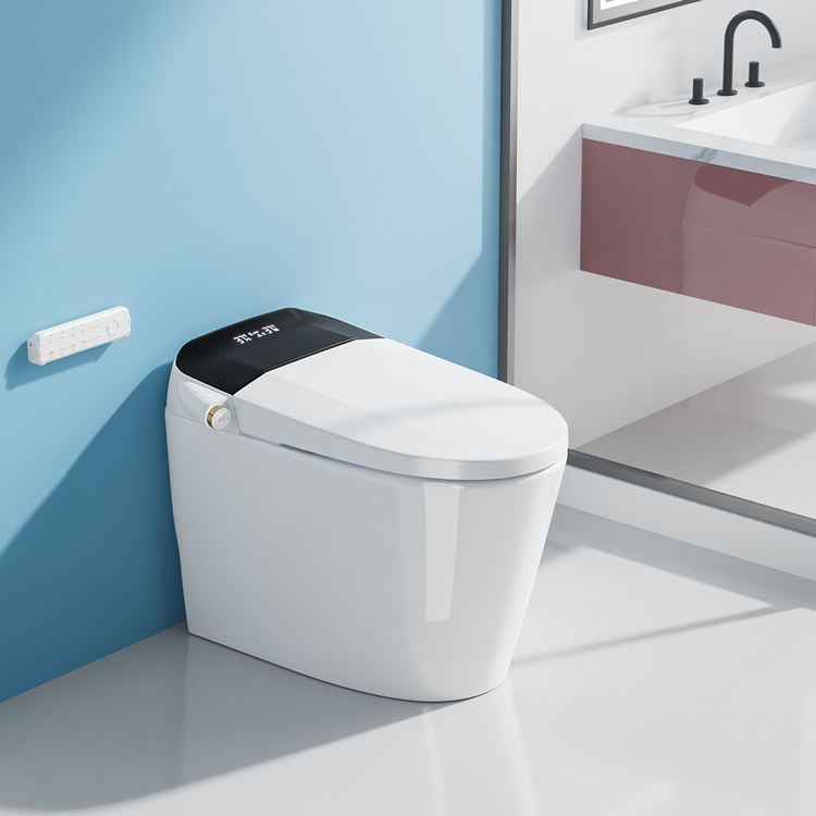Home And Bathroom - Heimdekoration Badezimmer Intelligente Elektronische Automatische Spülsensor-Toilette