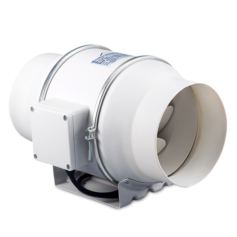 Home Bathroom Vent Fans - 6'' Inline-Kanalventilator, Luftventilator, Abluftventilator, gemischter Durchfluss,