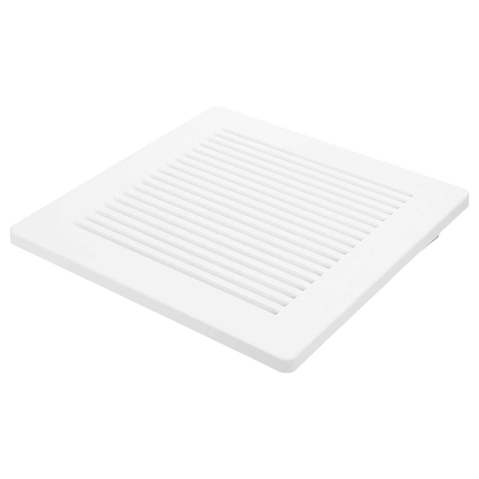 Home Bathroom Vent Fans - Badezimmer-Abluftventilatorabdeckung, federbelastet, 10x10 Deckenlüftungsgitter, Ersatz-Kunststoff-Ventilatorgitter, Wandmontage