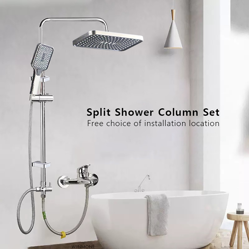 Home Bathroom Faucets - Split Dusche Säule Set Bad Wasserhahn