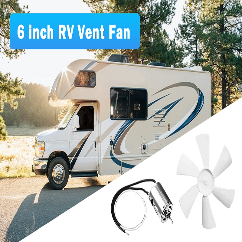 Home Bathroom Vent Fans - Weißer Lüfterflügel für Wohnmobile, Abluftventilator mit