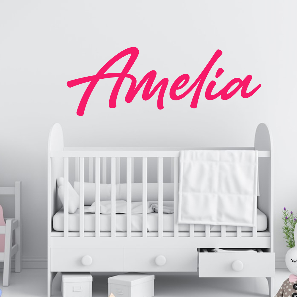 Home Bathroom Name - 1 Stück kreativer, personalisierter, individueller Namensaufkleber