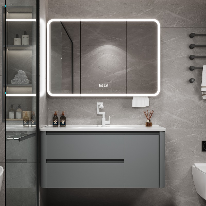 Home Bathroom Partition Wall - Organizer für Toilettenschränke: Moderne Luxus-Badezimmerschränke mit