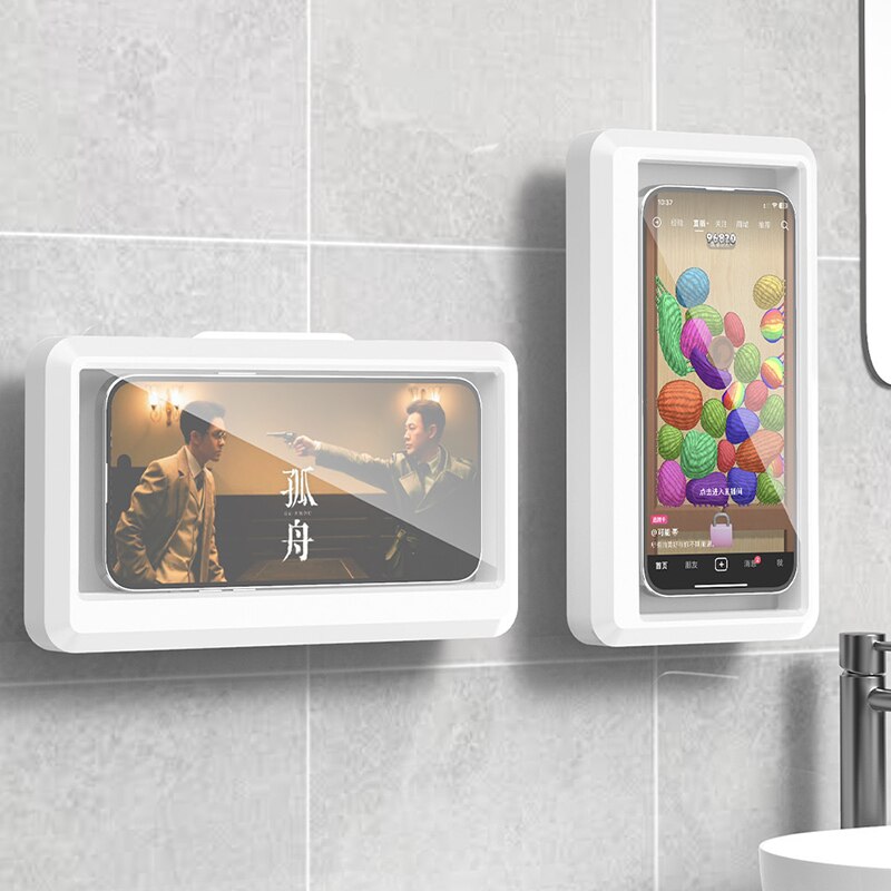 Home And Bathroom - Wasserdichter Telefonhalter für das Badezimmer, selbstklebende