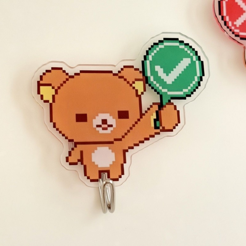 Home Goods Bathroom Decor - Niedliche Rilakkuma Klebehaken Ohne Bohren Selbstklebende