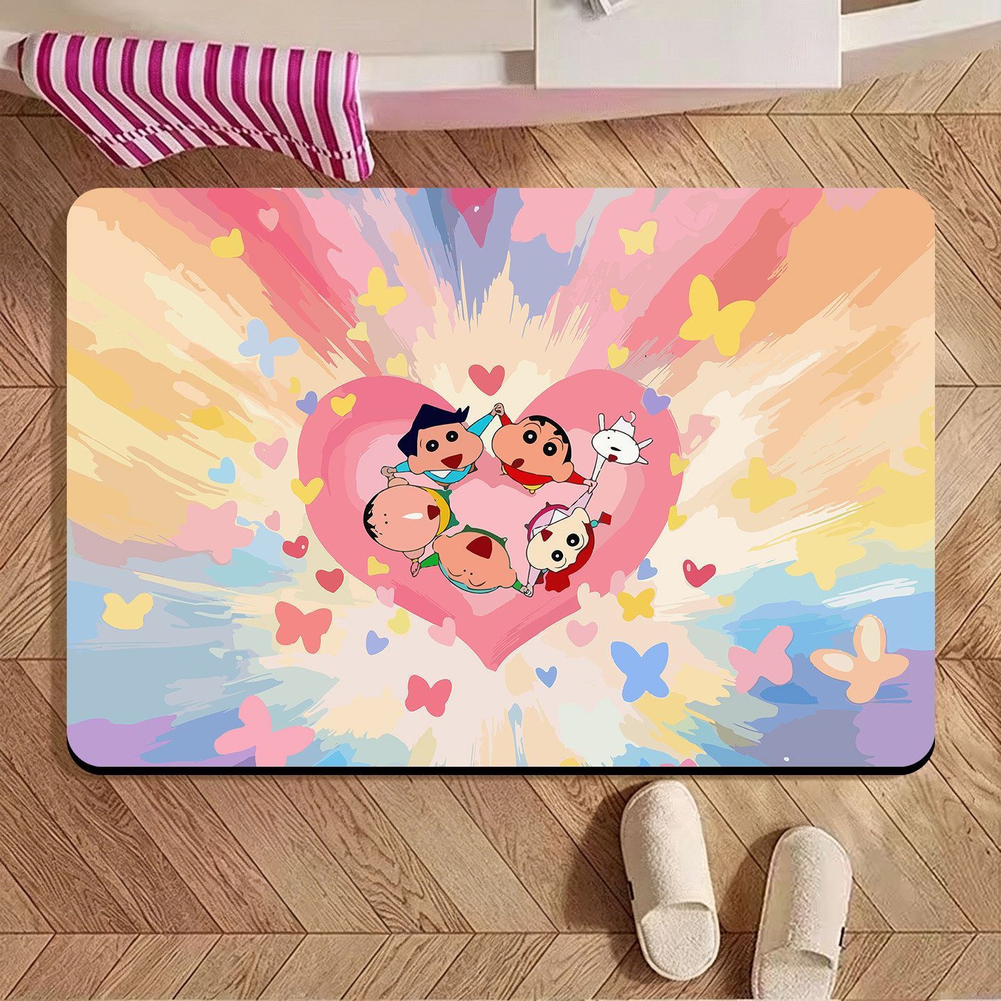 Crayon Shin-chan Unregelmäßige – Home Goods Bathroom Decor Bewertung und Preis