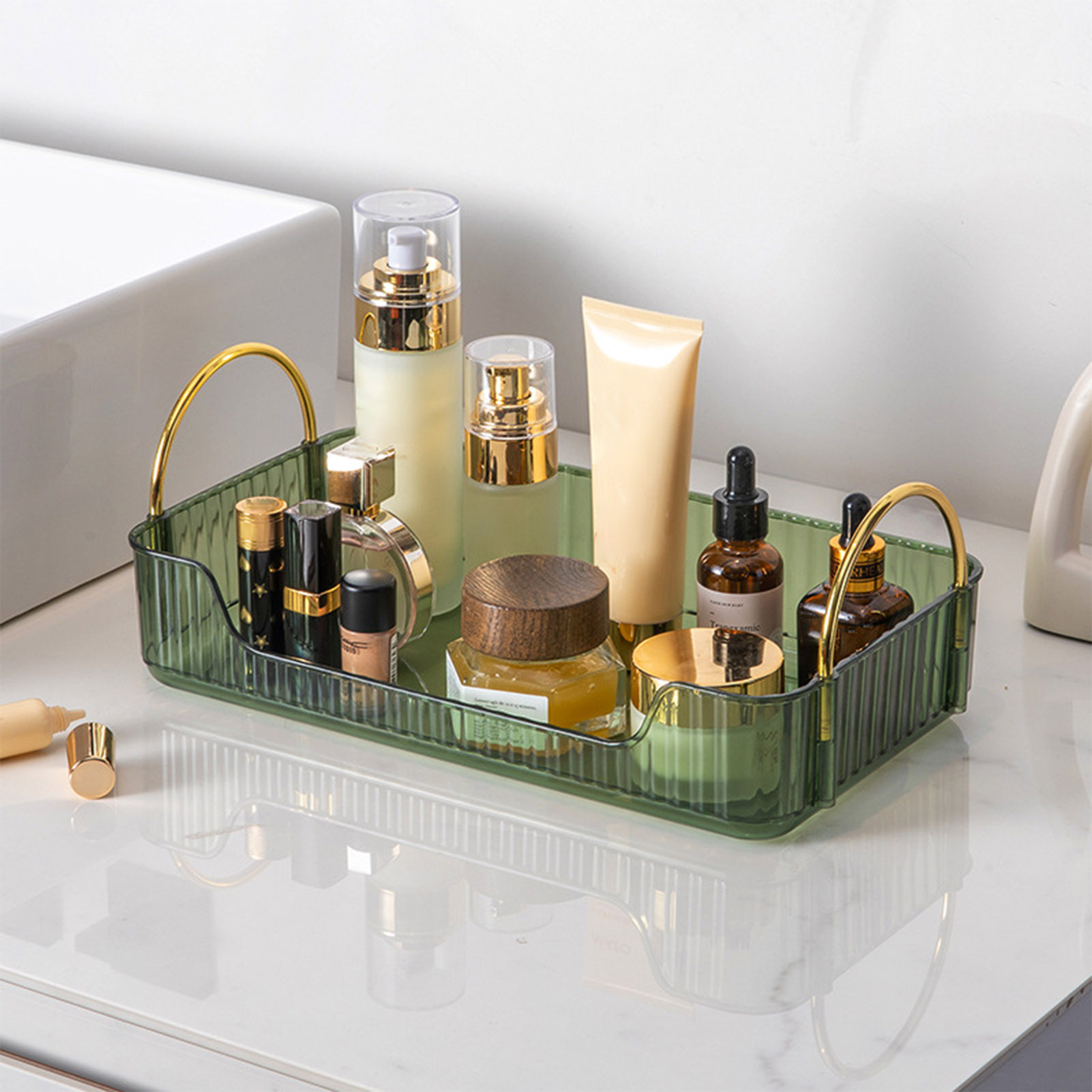 Badezimmer-Organizer, luxuriös – Home Bathroom Organizer Bewertung und Preis