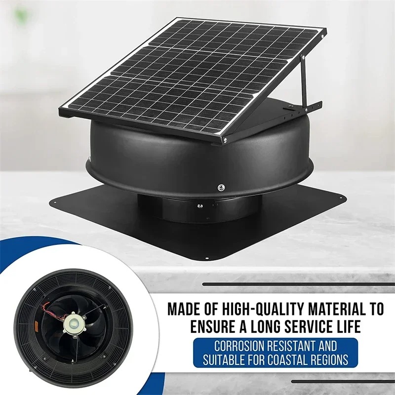 Solarbetriebenes Dachbodendach – Home Bathroom Vent Fans Bewertung und Preis