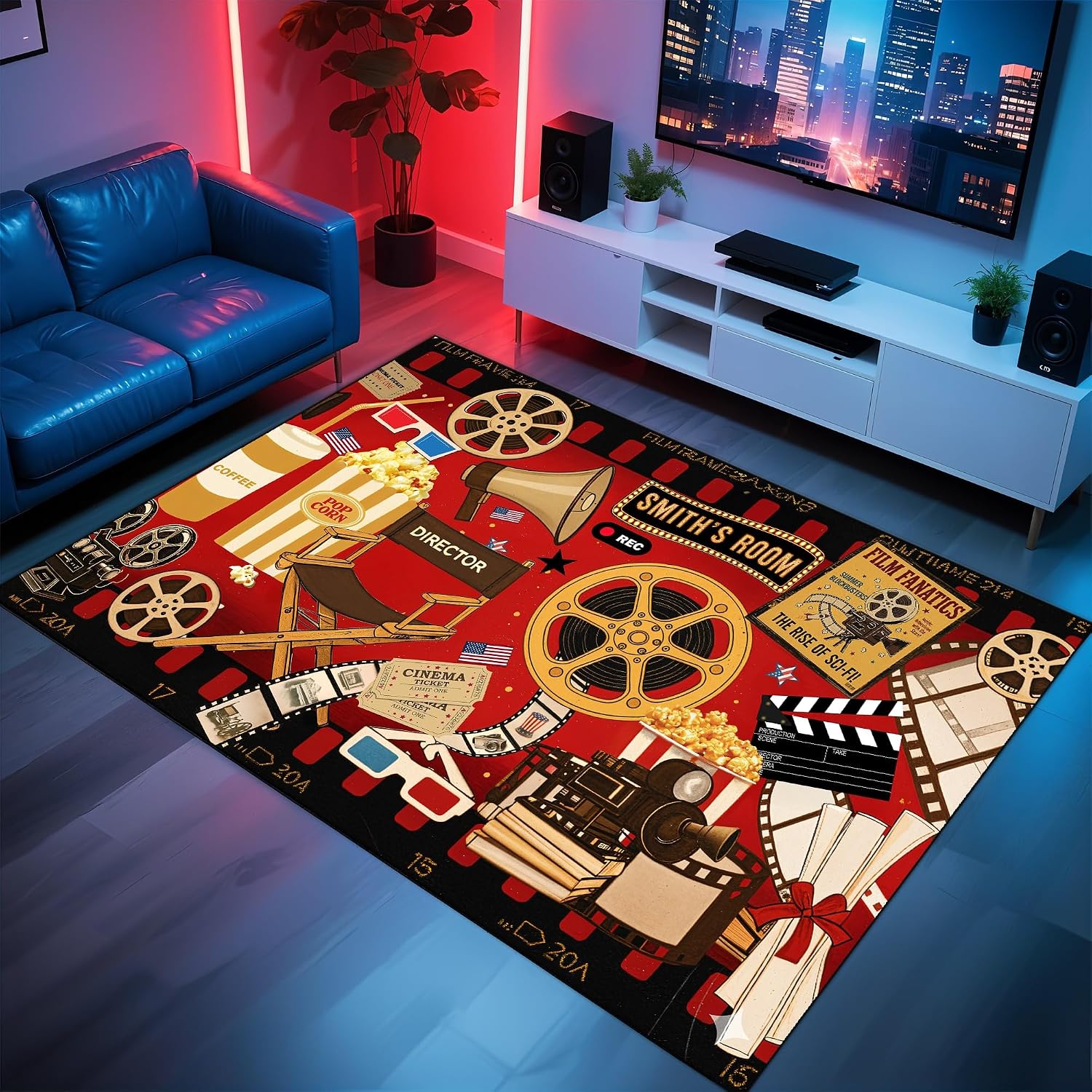 Personalisierter Kino-Themen-T – Home Bathroom Name Bewertung und Preis
