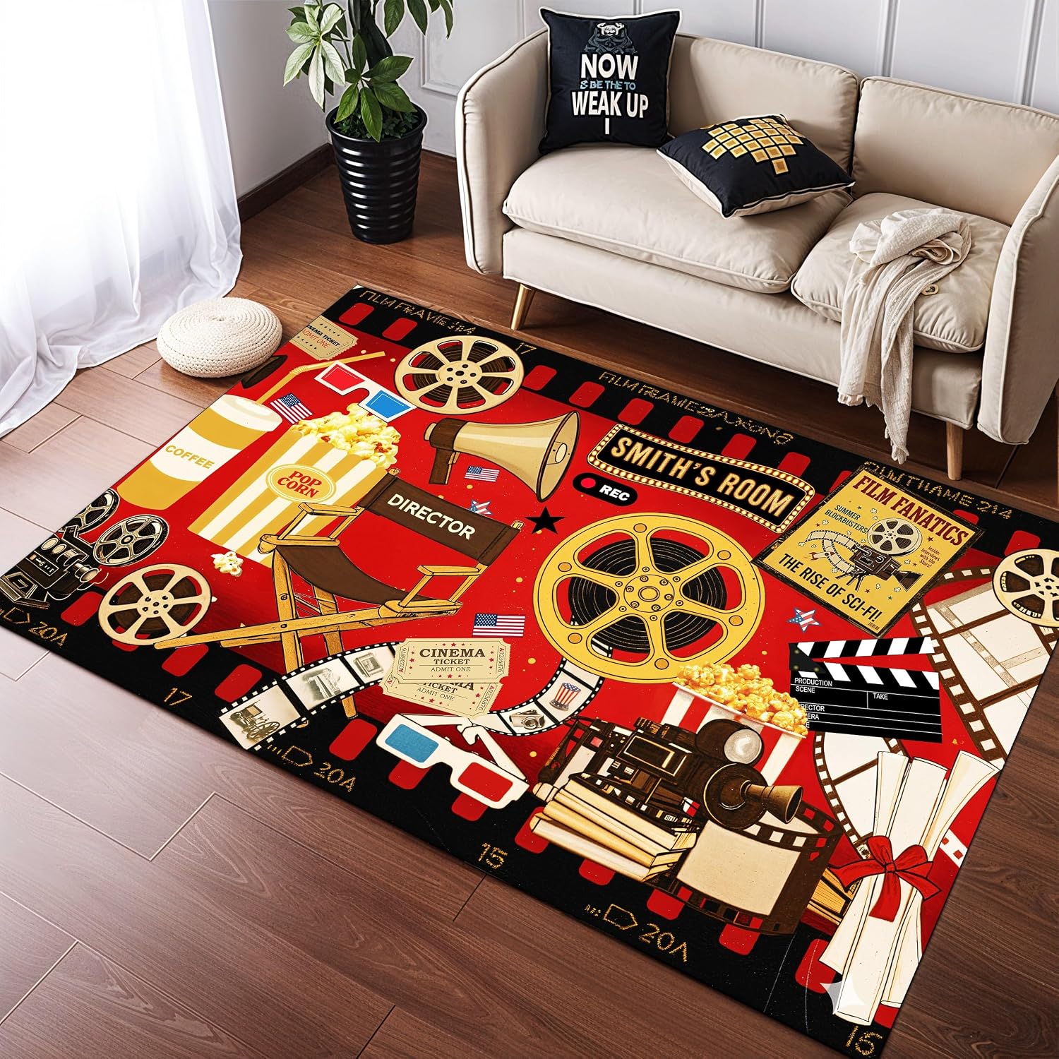 Personalisierter Kino-Themen-T – Home Bathroom Name Bewertung und Preis