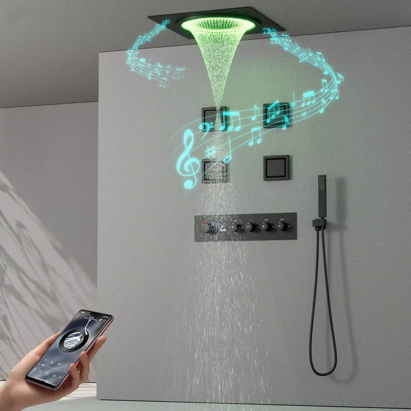 Intelligentes LED-Duschset Bad – Home And Bathroom Bewertung und Preis