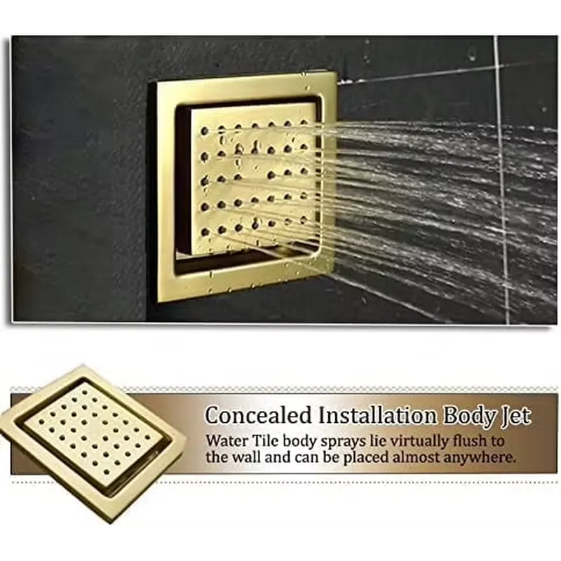 Intelligentes LED-Duschset Bad – Home And Bathroom Bewertung und Preis