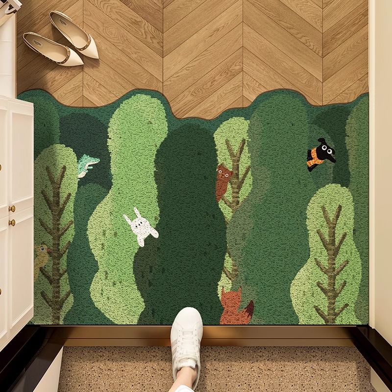 VIKAMA Eingang Seide Kreis Ant – Zara Home Bathroom Rug Bewertung und Preis