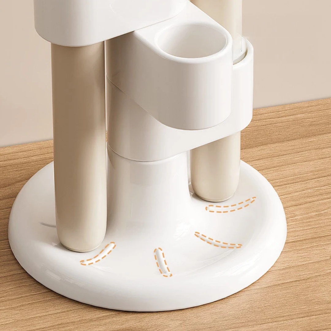 1 stücke Rotierenden Zahnbürst – Home Bathroom Organizer Bewertung und Preis
