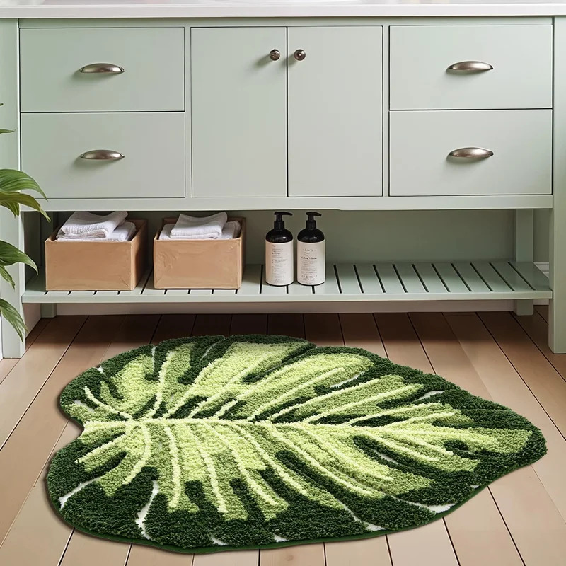 VIKAMA Rutschfeste Badematte,  – Zara Home Bathroom Rug Bewertung und Preis