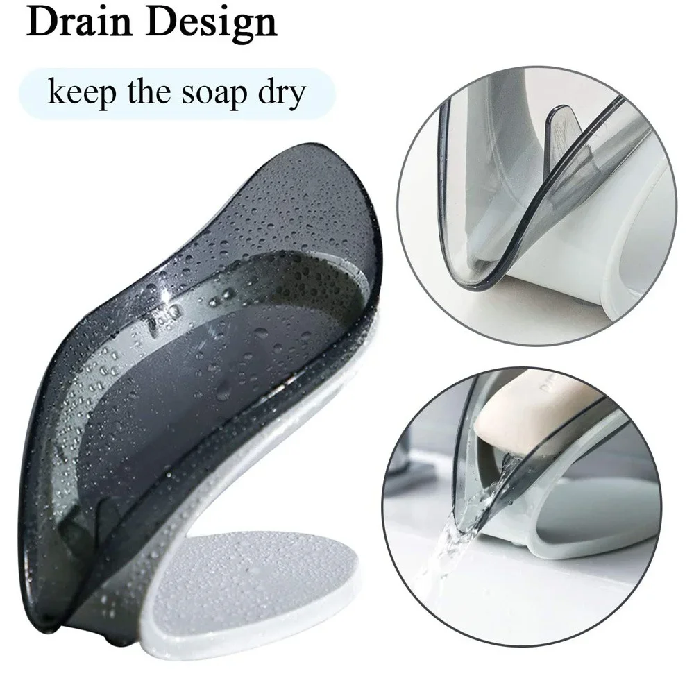 Seifenschale in Blattform mit  – Home Bathroom Organizer Bewertung und Preis