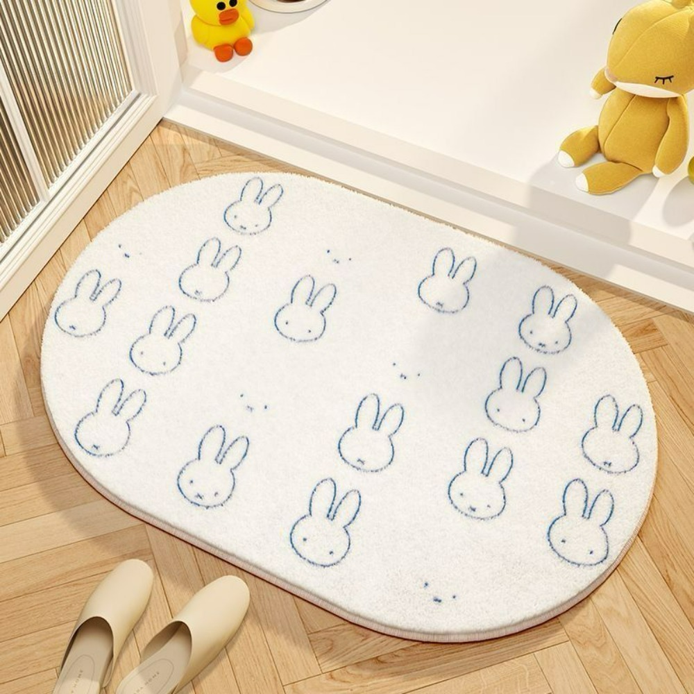 Miffy Cartoon-Bodenmatte, weic – Home Goods Bathroom Decor Bewertung und Preis