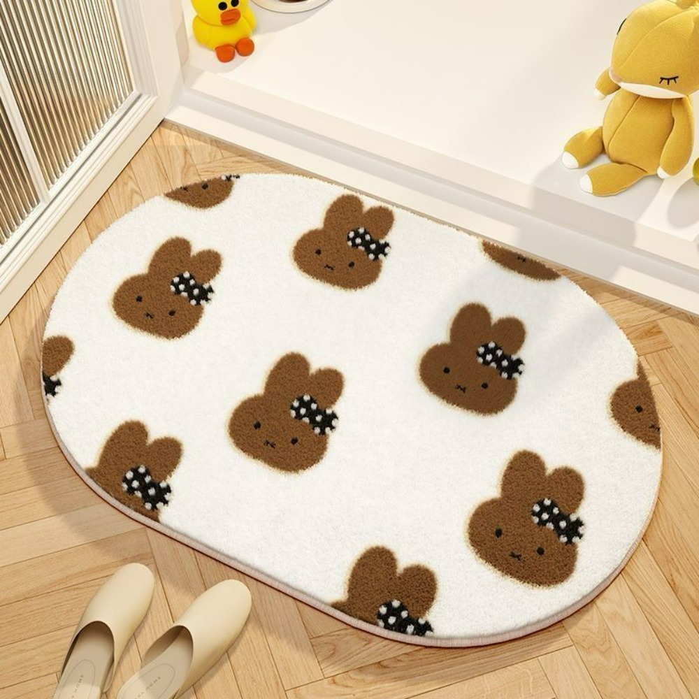 Miffy Cartoon-Bodenmatte, weic – Home Goods Bathroom Decor Bewertung und Preis