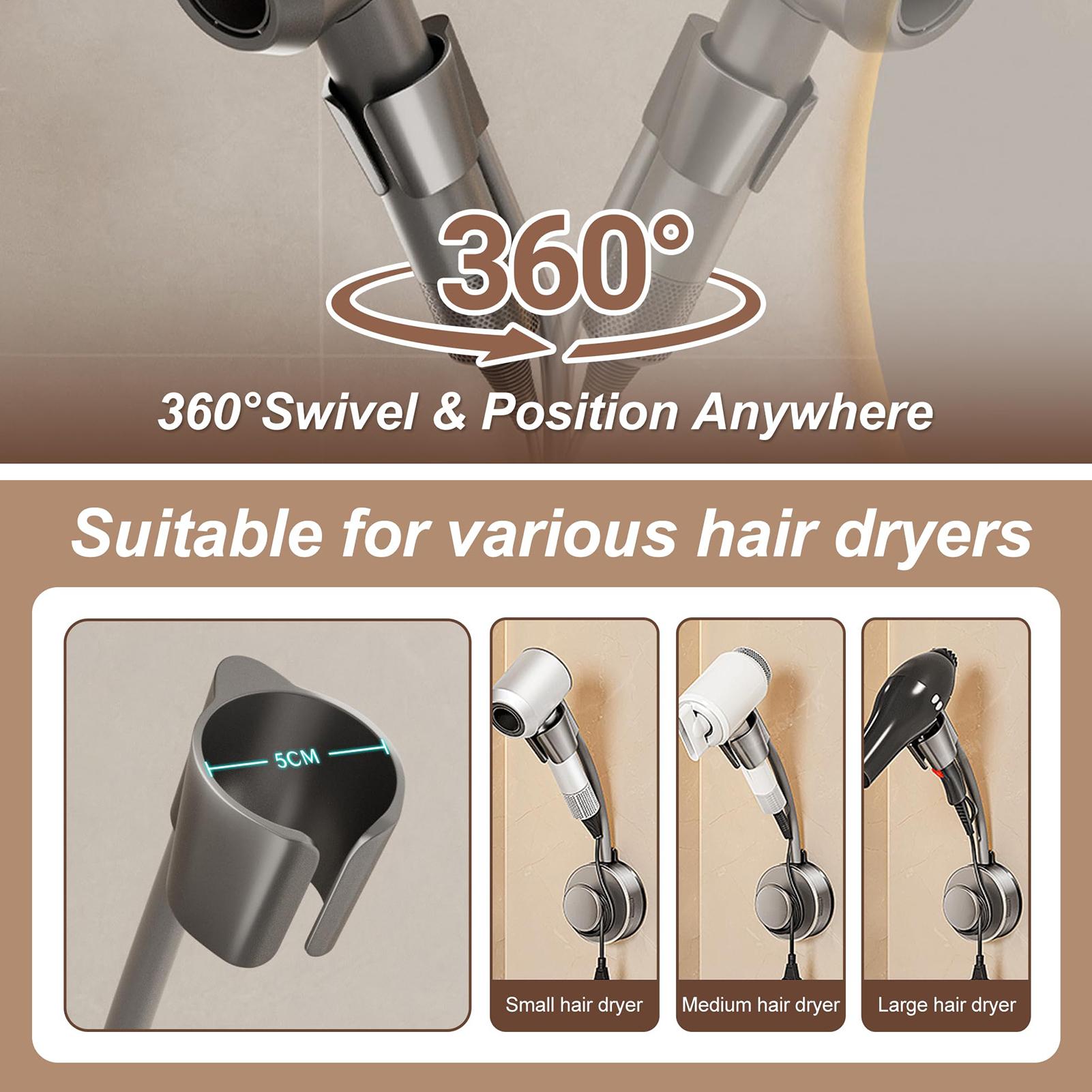 Haartrocknerhalterung 360-Grad – Home Bathroom Hand Dryer Bewertung und Preis