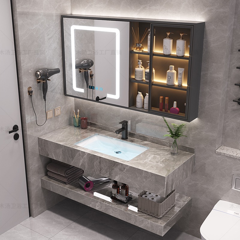 Kosmetikspiegel Schrank Make-u – Home Bathroom Partition Wall Bewertung und Preis