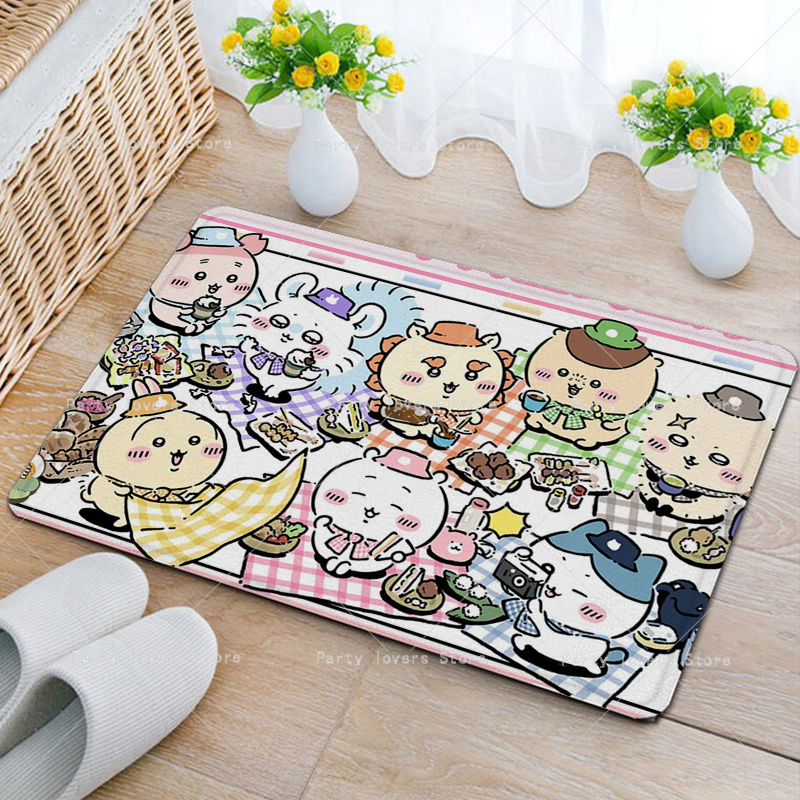 Anime Chiikawas Flanell-Teppic – Home Goods Bathroom Decor Bewertung und Preis
