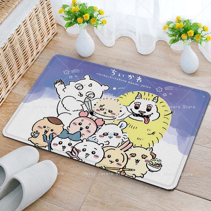 Anime Chiikawas Flanell-Teppic – Home Goods Bathroom Decor Bewertung und Preis