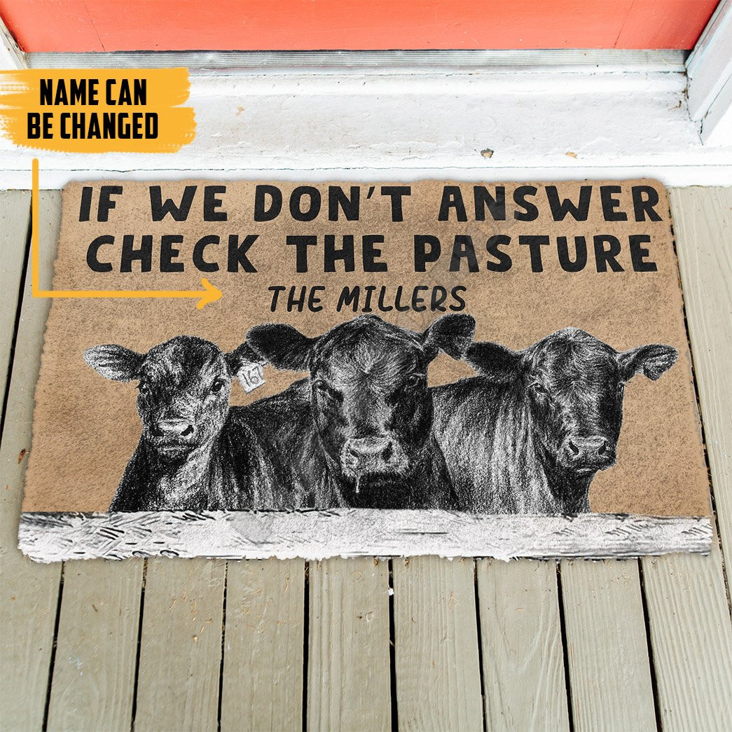 3D Check The Angus Cattle Past – Home Bathroom Name Bewertung und Preis