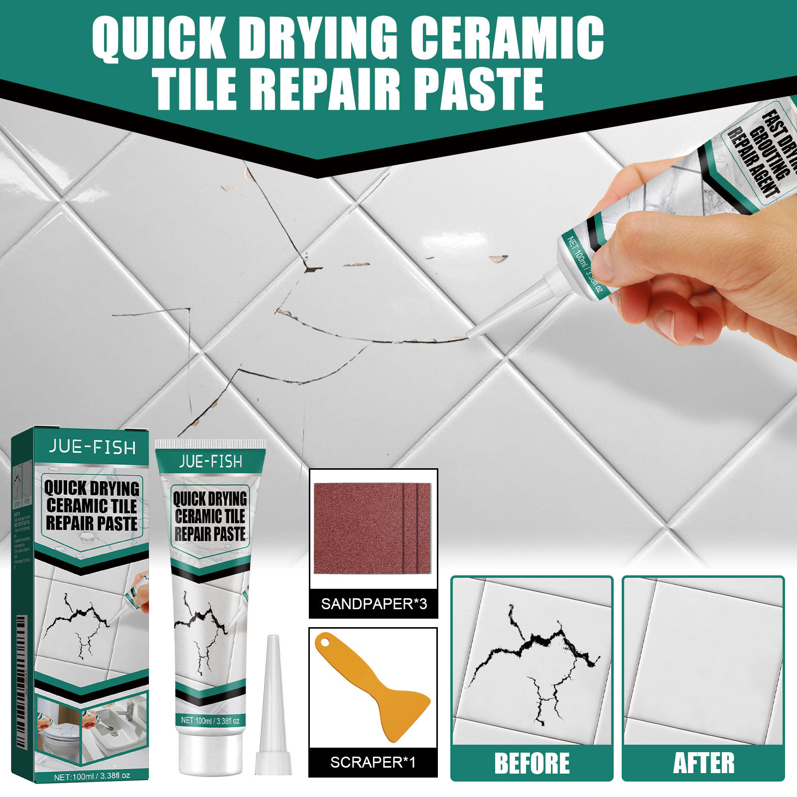 Fliesenfüller, wasserdichte Fl – Home Bathroom Repair Bewertung und Preis