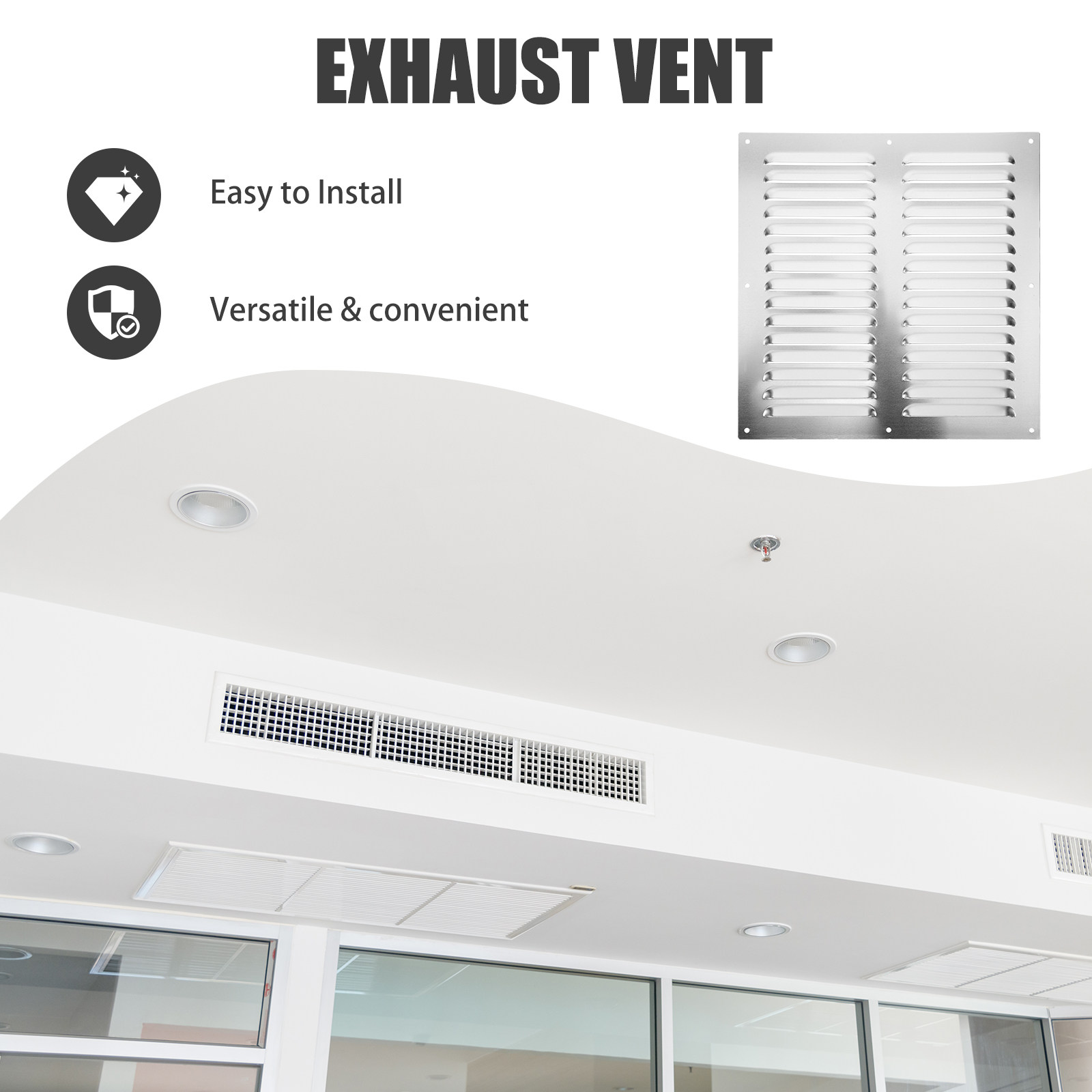 Hochleistungs-Lüftungsabdeckun – Home Bathroom Vent Fans Bewertung und Preis