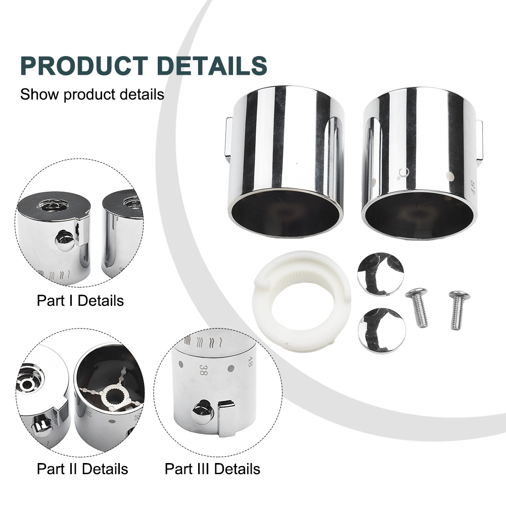 Knopfgriffe, Duschtemperaturre – Home Bathroom Faucets Bewertung und Preis