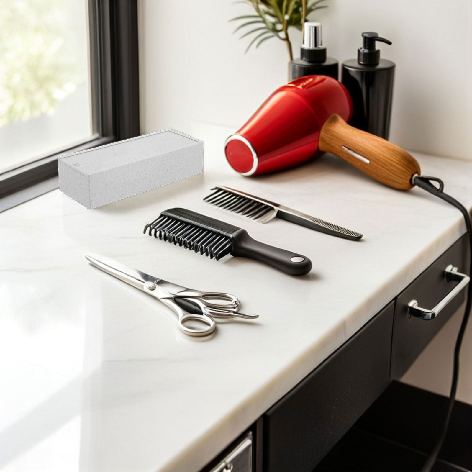 Weißer Doppelfach-Klingen-Aufb – Home Bathroom Organizer Bewertung und Preis
