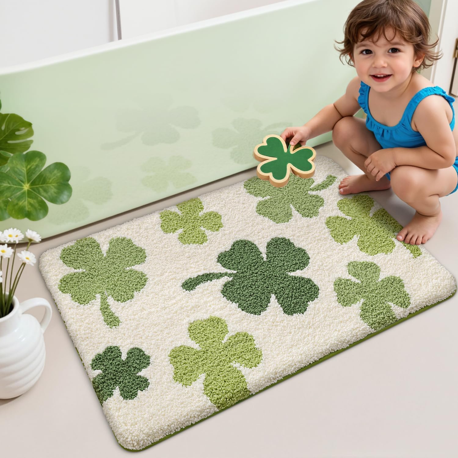VIKAMA Moderner Badezimmertepp – Zara Home Bathroom Rug Bewertung und Preis
