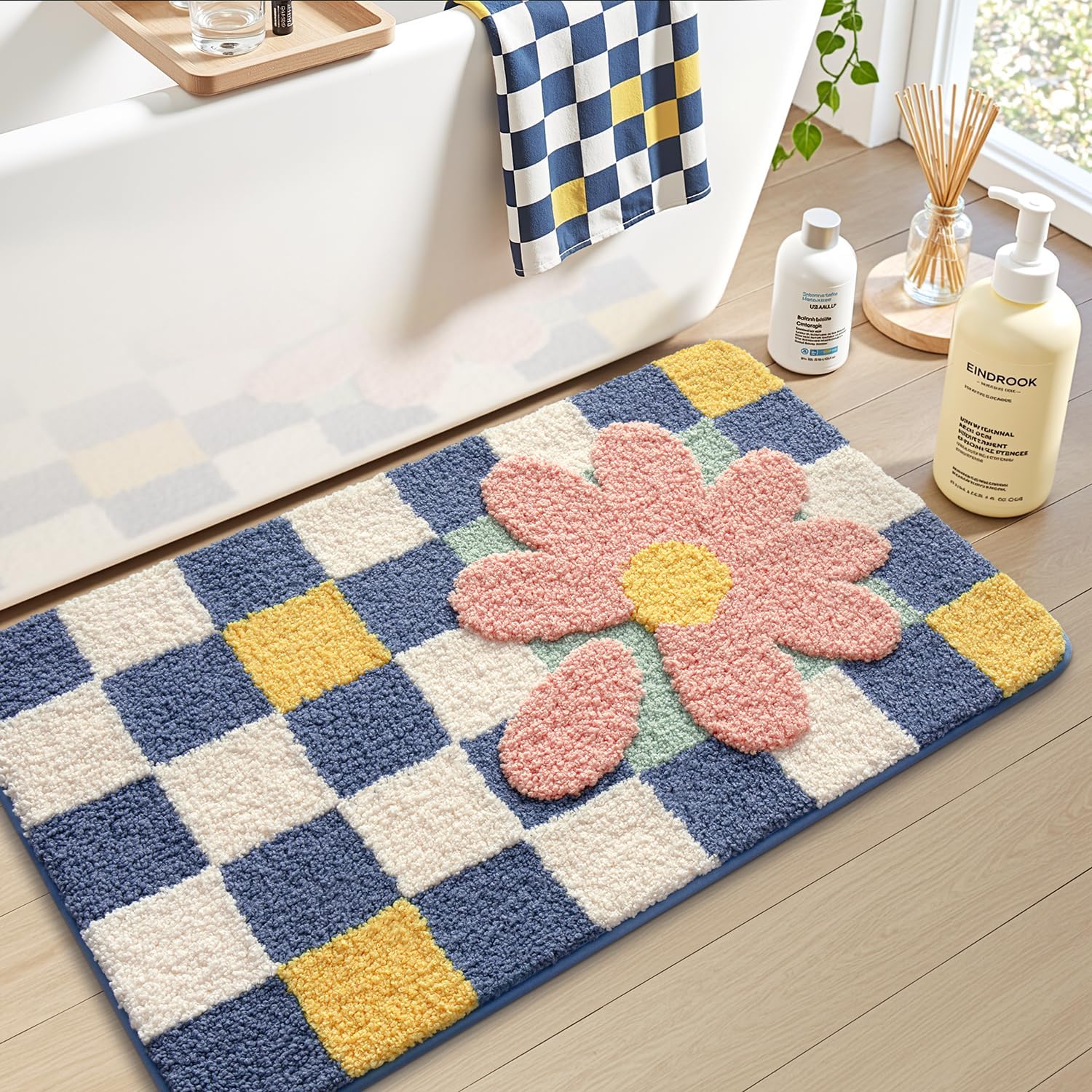 VIKAMA Moderner Badezimmertepp – Zara Home Bathroom Rug Bewertung und Preis