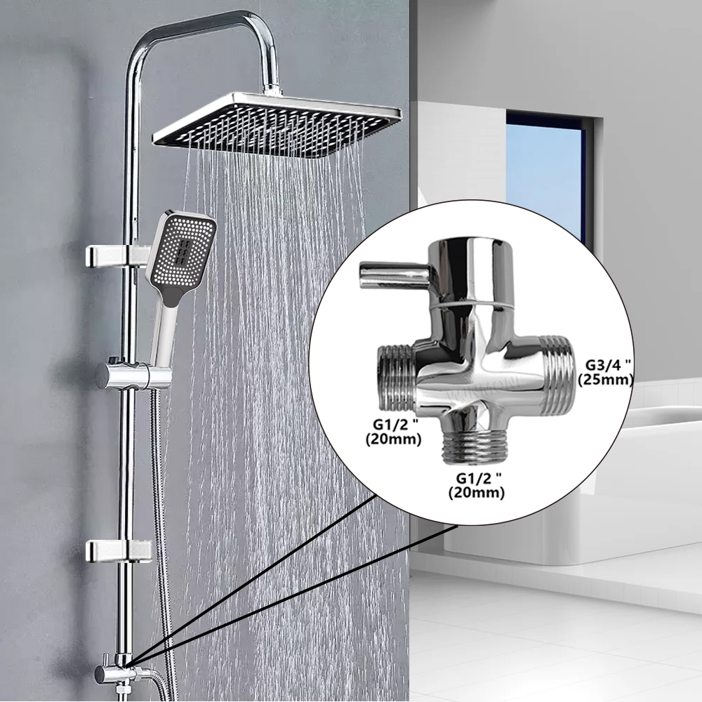 Split Dusche Säule Set Bad Was – Home Bathroom Faucets Bewertung und Preis