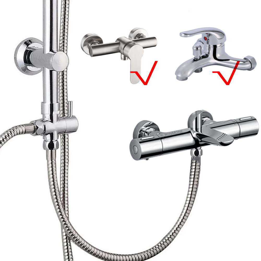 Split Dusche Säule Set Bad Was – Home Bathroom Faucets Bewertung und Preis