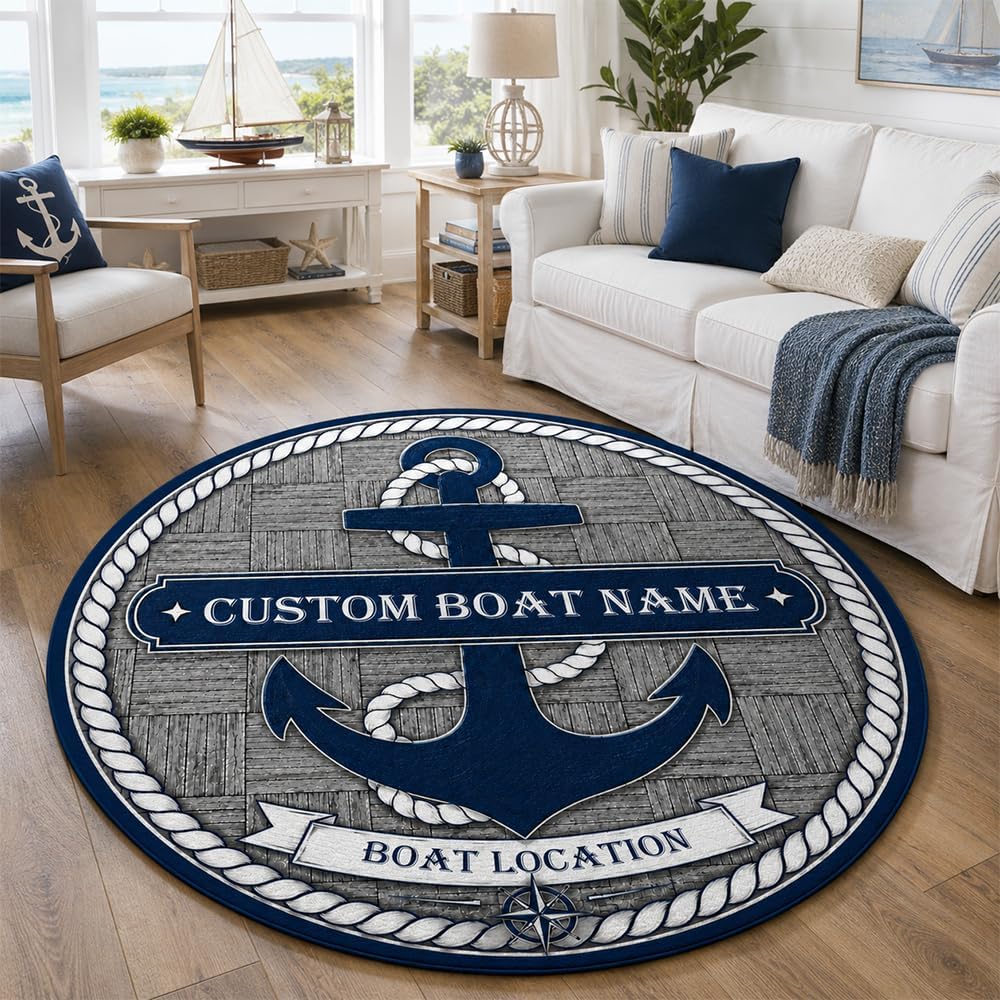 Personalisierte nautische Anke – Home Bathroom Name Bewertung und Preis