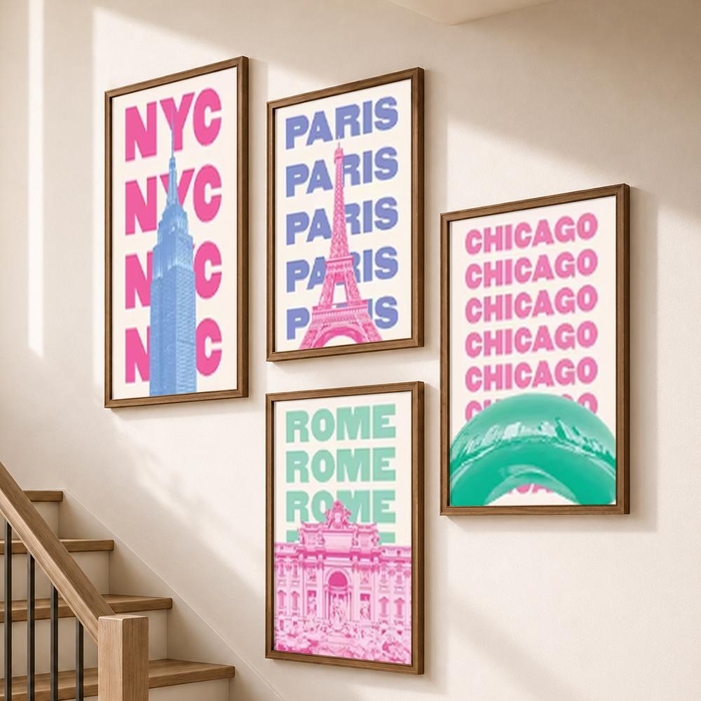 Pastellfarbene Stadtnamen, Seh – Home Bathroom Name Bewertung und Preis