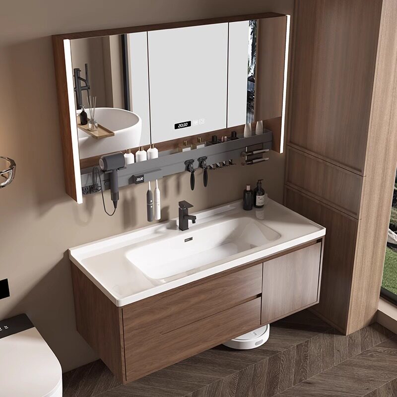 Moderner Badezimmerschrank aus – Home Bathroom Partition Wall Bewertung und Preis