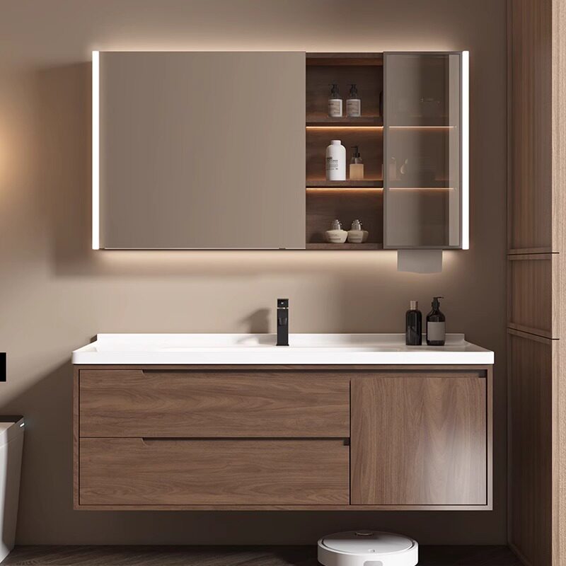 Moderner Badezimmerschrank aus – Home Bathroom Partition Wall Bewertung und Preis