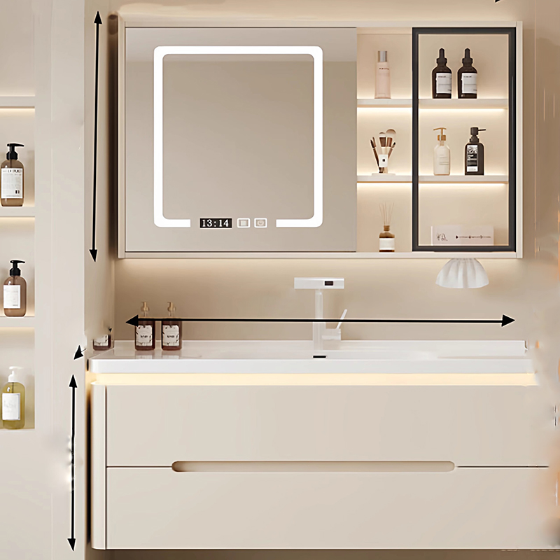 Moderne Schubladen Badezimmers – Home Bathroom Partition Wall Bewertung und Preis