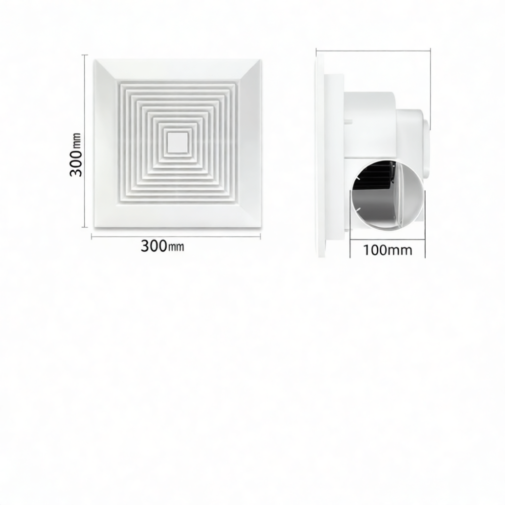 Leistungsstarker Einbau-Decken – Home Bathroom Vent Fans Bewertung und Preis