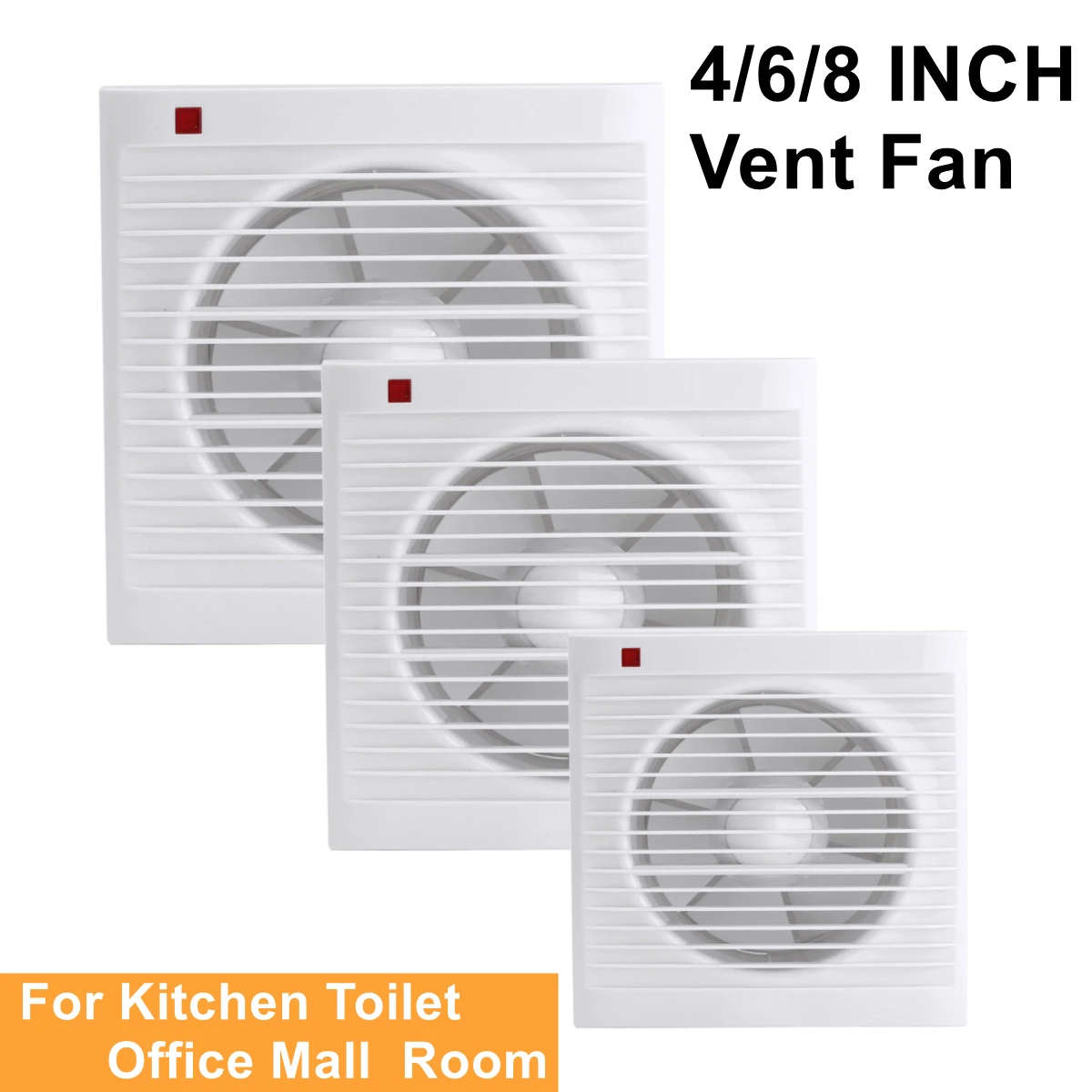 4 Zoll 6 Zoll 8 Zoll 220 V stu – Home Bathroom Vent Bewertung und Preis