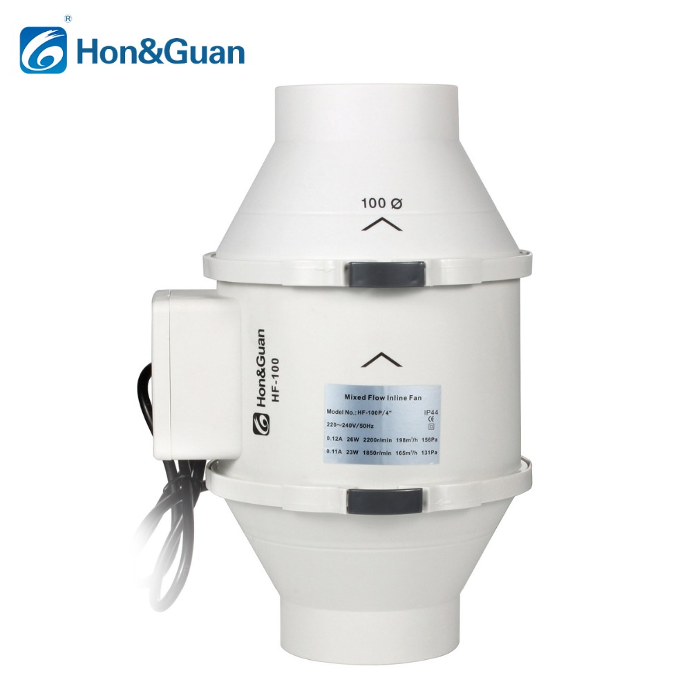 4 ''Silent Inline-rohrventilat – Home Bathroom Vent Fans Bewertung und Preis