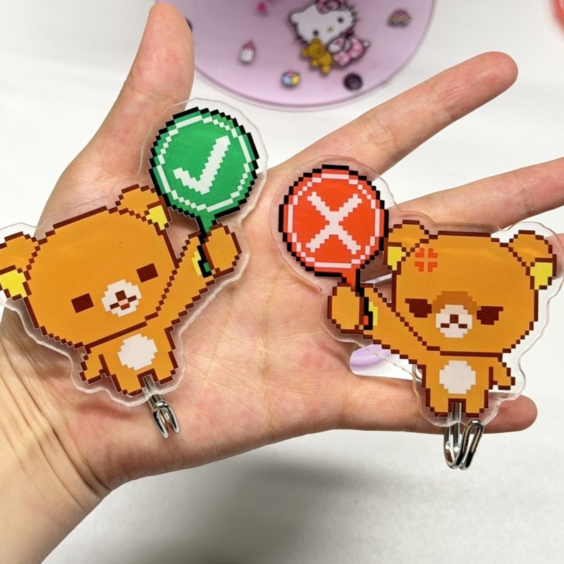 Niedliche Rilakkuma Klebehaken – Home Goods Bathroom Decor Bewertung und Preis